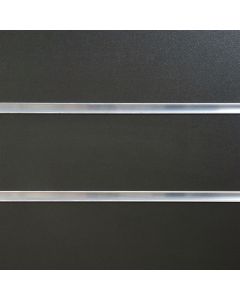 2 x Graphite Slatwall Panels 1200mm High x 1200mm Wide (portrait)